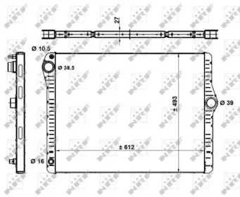 WILMINK GROUP wg1721341 -  Радиатор, охлаждение двигателя
